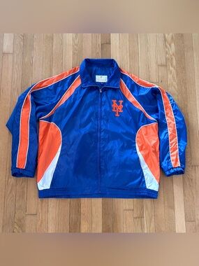Vintage New York Mets Jacket 1995 GIII MLB Genuine Merchandise XL Embroidered